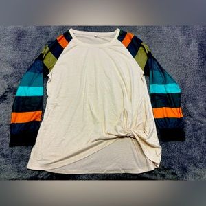 Long Sleeve Multicolor Shirt